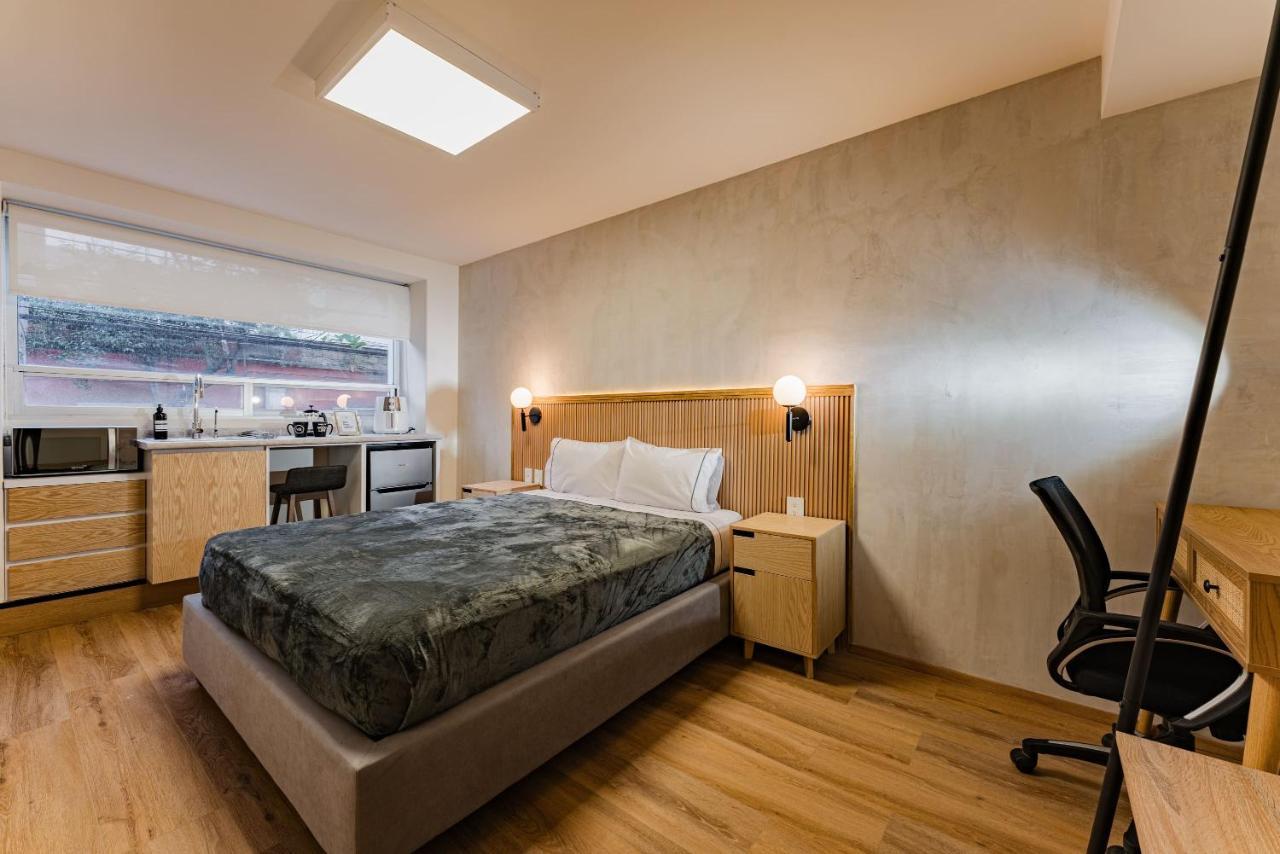 Escandon Suites By Escajal Rooms Mexico City Exteriör bild
