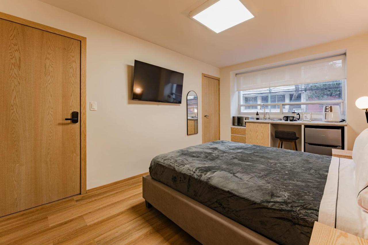 Escandon Suites By Escajal Rooms Mexico City Exteriör bild